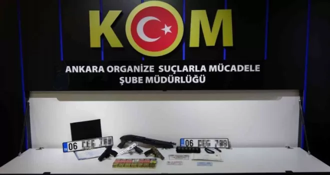 Başkentte suç çetesi operasyonu: 14 gözaltı
