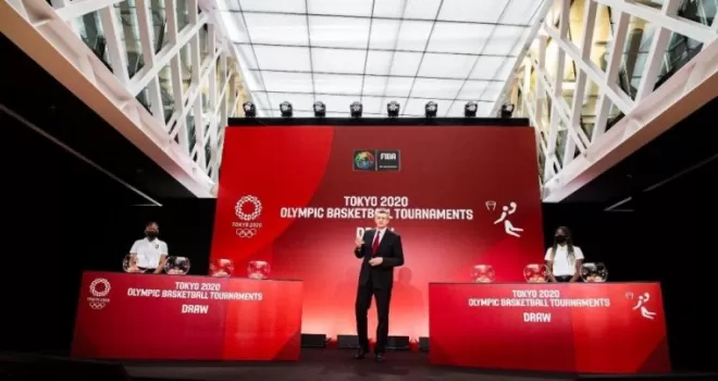Basketbolda Tokyo Olimpiyat Oyunları kuraları çekildi
