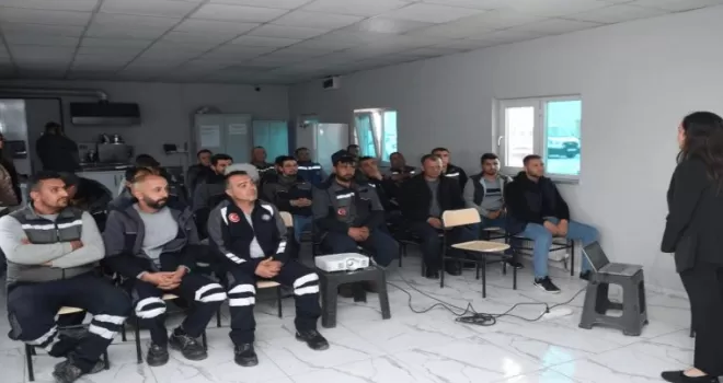 BASKİ personeline “Asbestli Hat Söküm Eğitimi“