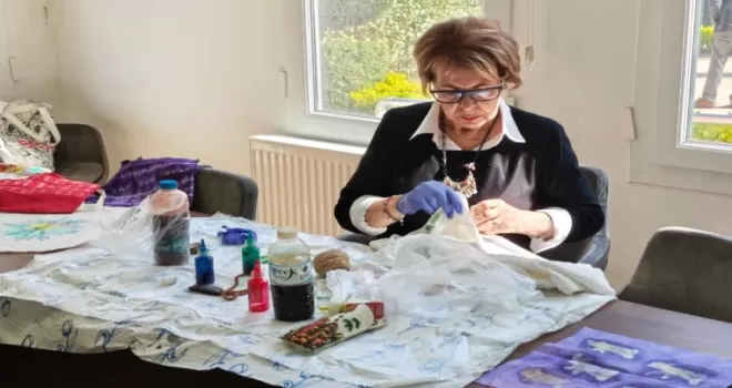 Batik sanatı Maltepe’de canlanıyor