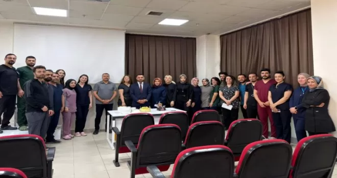 Batman Kozluk’ta hemşireler unutulmadı