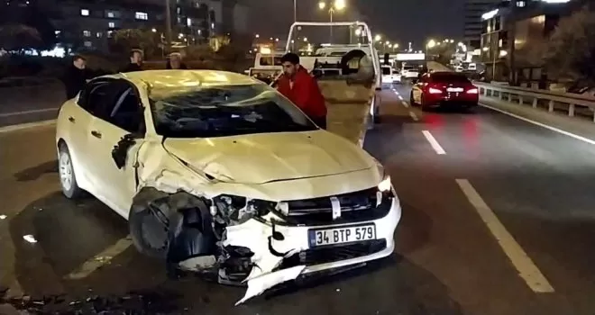 Bayrampaşa’daki feci kaza kamerada
