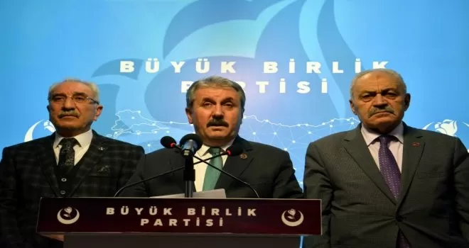 BBP Başkanlık Divanı İdlib için toplandı
