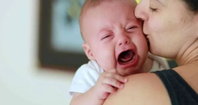 Bebeğininiz ağlaması stresinize bağlı olabilir
