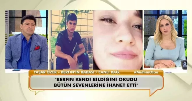 Berfin’in babası canlı yayında isyan etti
