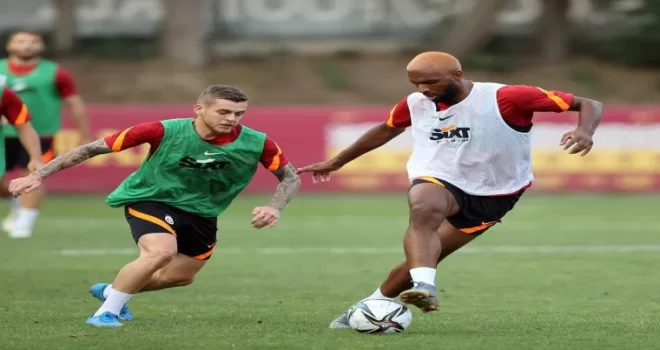 Berkan Kutlu, Galatasaray ile ilk antrenmanına çıktı
