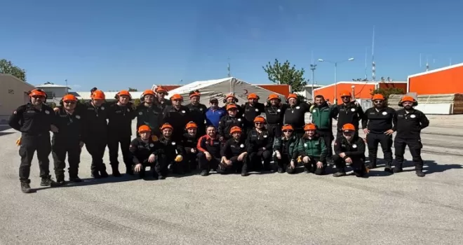BESAK, Kentsel Arama Kurtarma Akreditasyonu aldı