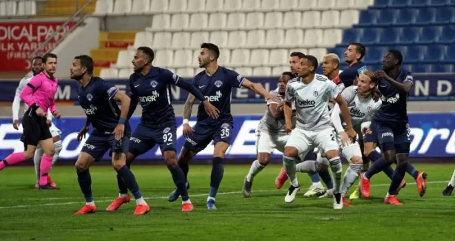 Beşiktaş 8 maç sonra kaybetti
