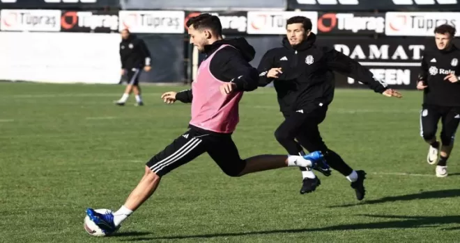 Beşiktaş, Alanyaspor maçı hazırlıklarını sürdürdü
