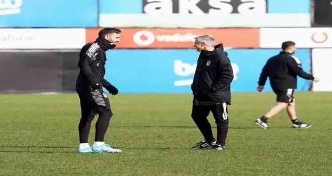 Beşiktaş, Antalyaspor maçı hazırlıklarına devam etti
