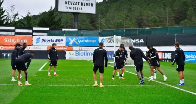 Beşiktaş, Başakşehir hazırlıkları sürdürdü
