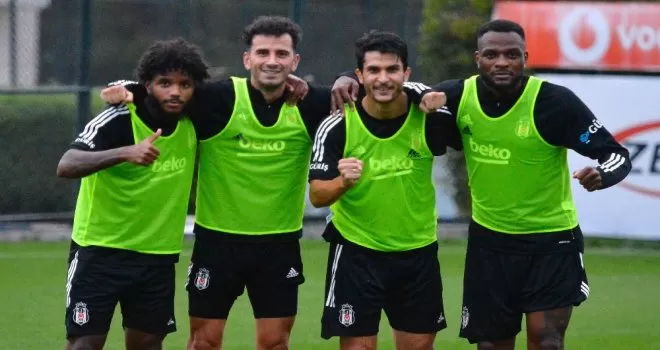 Beşiktaş, Denizlispor maçı hazırlıklarını sürdürdü
