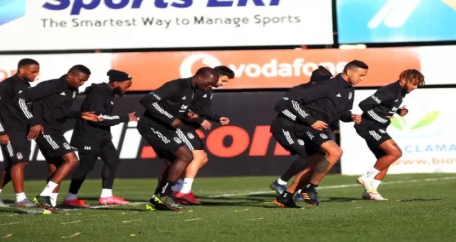 Beşiktaş, Denizlispor maçı hazırlıklarını tamamladı
