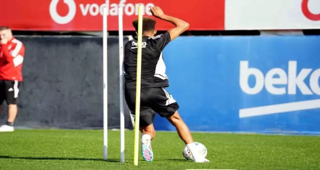 Beşiktaş, Fenerbahçe maçının hazırlıklarını sürdürdü
