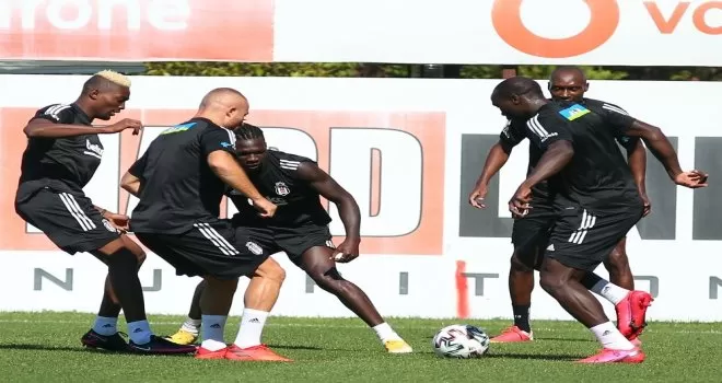 Beşiktaş, Gençlerbirliği hazırlıklarını sürdürdü
