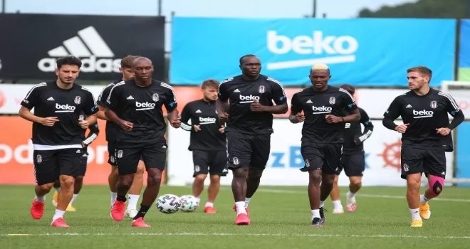 Beşiktaş, Gençlerbirliği maçının hazırlıklarını sürdürdü
