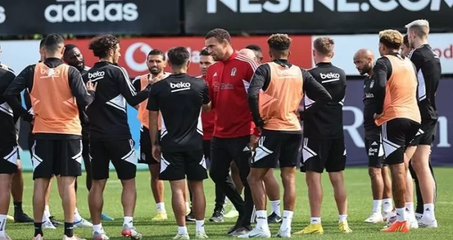 Beşiktaş, Giresunspor maçı hazırlıklarını sürdürdü
