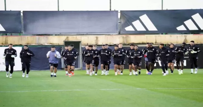 Beşiktaş günün ikinci antrenmanını tamamladı
