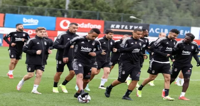 Beşiktaş, Hatayspor maçı hazırlıklarını sürdürdü
