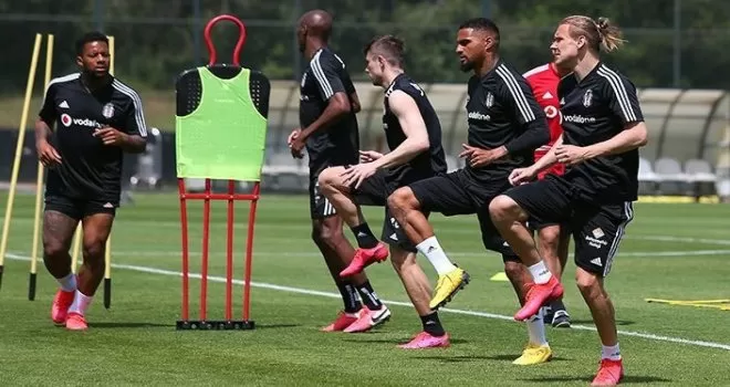 Beşiktaş hazırlıklarını sürdürdü
