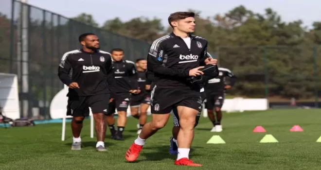 Beşiktaş, Kayserispor maçı hazırlıklarını sürdürdü
