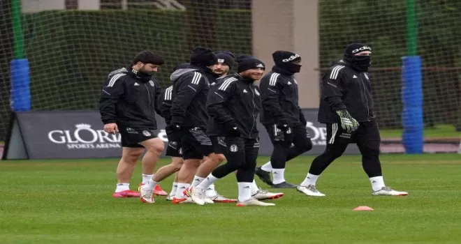 Beşiktaş, Kayserispor maçına hazırlanıyor
