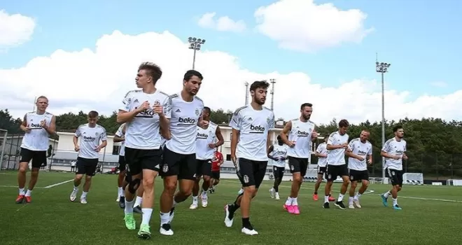 Beşiktaş kondisyon çalıştı
