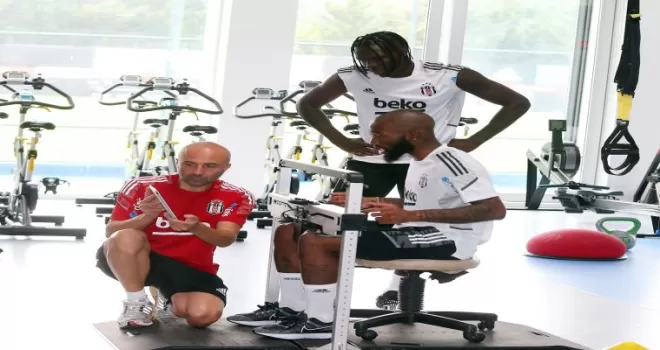Beşiktaş kondisyon çalıştı
