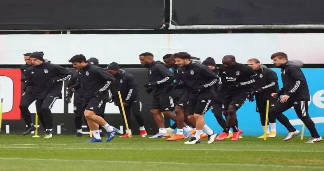 Beşiktaş’ta, Ankaragücü maçı hazırlıkları tamamlandı

