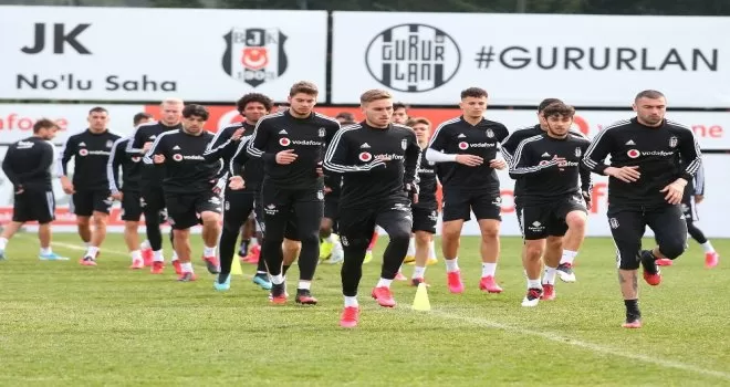Beşiktaş’ta, Ankaragücü mesaisi sürüyor
