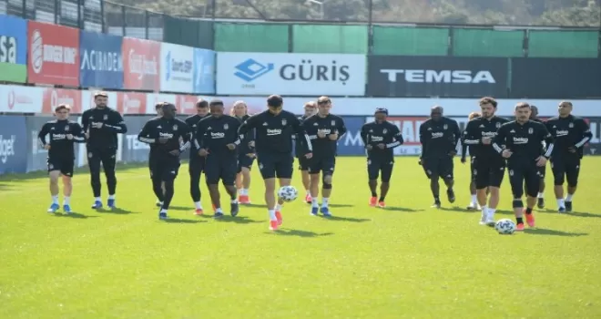 Beşiktaş’ta Başakşehir hazırlıkları devam etti
