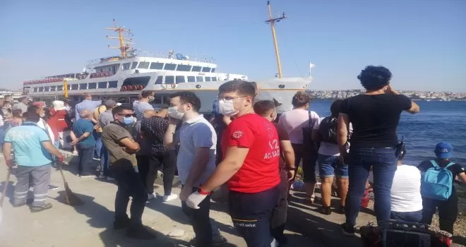Beşiktaş’ta boğaza yüzmek için giren bir kişi boğuldu
