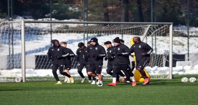 Beşiktaş’ta derbi mesaisi devam etti
