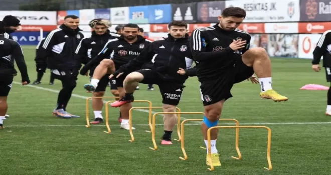 Beşiktaş’ta, Fenerbahçe maçı hazırlıkları sürüyor

