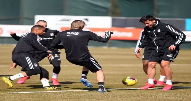 Beşiktaş’ta hazırlıklar devam etti
