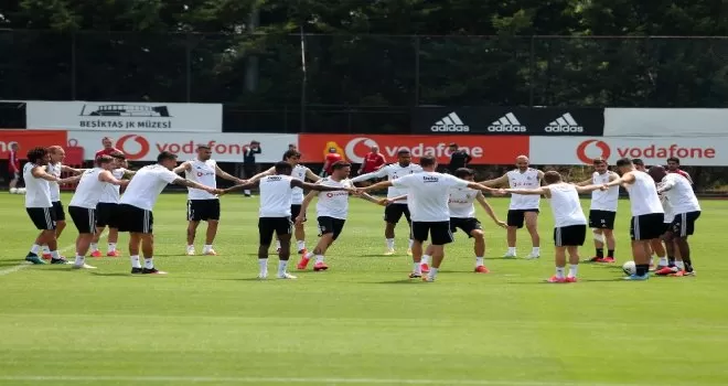 Beşiktaş taktik çalıştı
