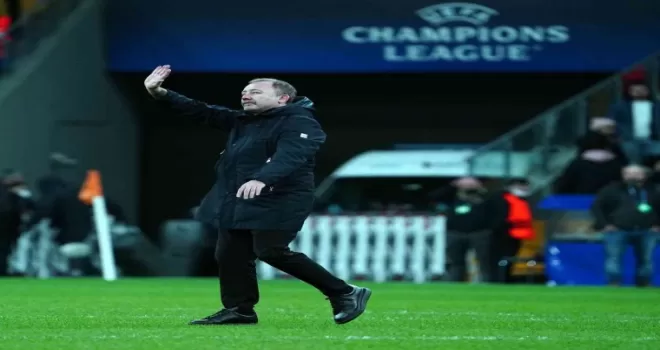 Beşiktaş taraftarından maç sonu destek
