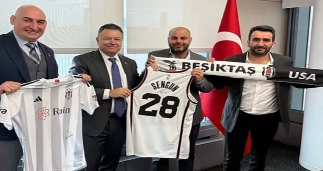 Beşiktaş USA, New York Başkonsolosu Muhittin Ahmet Yazal’ı ziyaret etti