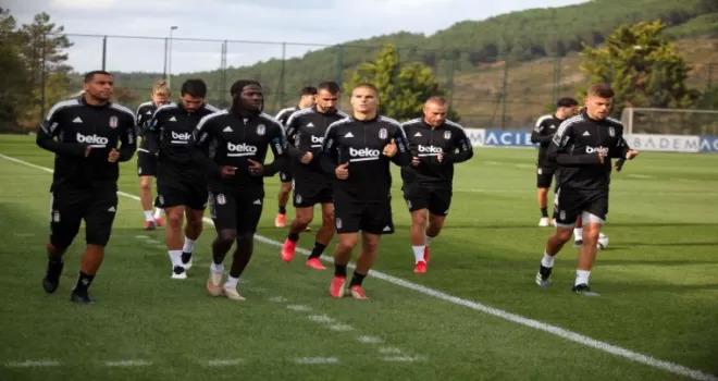 Beşiktaş, Yeni Malatyaspor maçı hazırlıklarına devam etti
