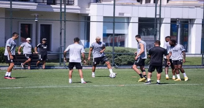 Beşiktaş yeni sezon hazırlıklarını sürdürdü
