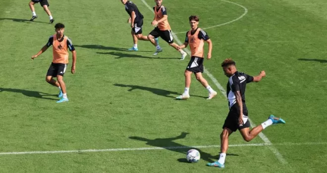 Beşiktaş yeni sezon hazırlıklarını sürdürüyor

