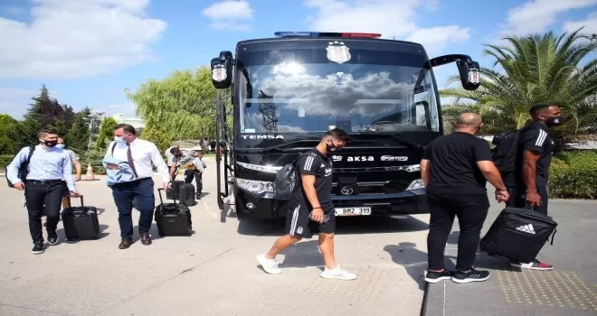 Beşiktaş, Yunanistan’a vardı

