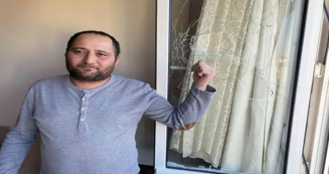 Beylikdüzü’nde 6’ncı kattaki eve maganda kurşunu isabet etti
