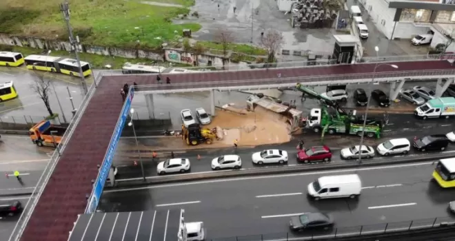 Beylikdüzü’nde akıl almaz kaza
