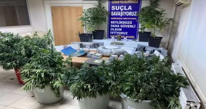 Beylükdüzü’nde deniz manzaralı villa uyuşturucu imalathanesi çıktı
