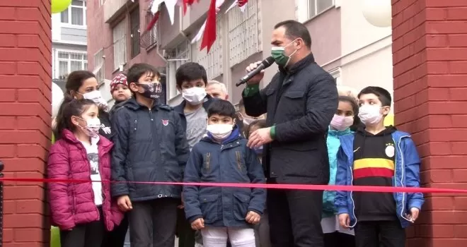 Beyoğlu bir mahalle bahçesine daha kavuştu
