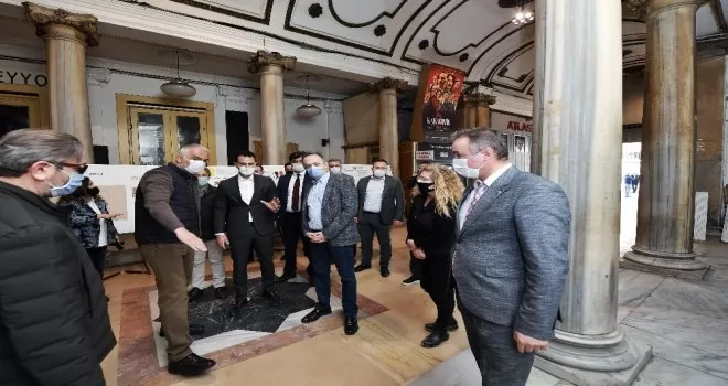 “Beyoğlu Kültür Yolu“ projesi çalışmaları devam ediyor
