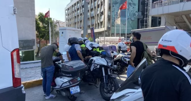 Beyoğlu motosiklet denetimi
