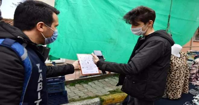 Beyoğlu semt pazarlarında  ‘güvenli alan’ uygulamasına geçildi

