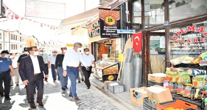 Beypazarı’nda en kapsamlı korona virüs denetimi

